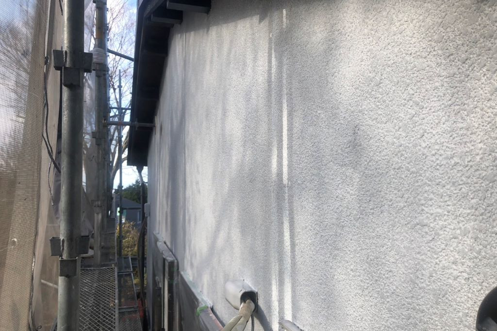 下塗り塗装後