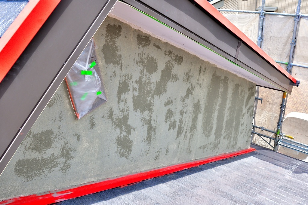 カチオンフィラー塗装後