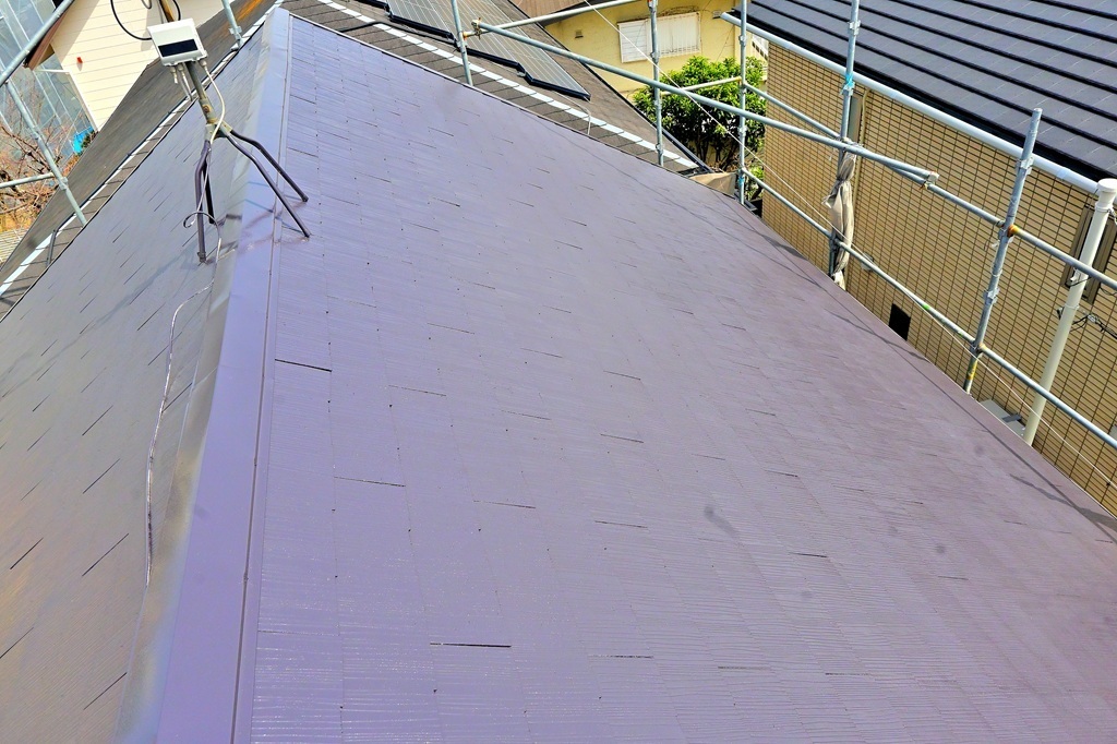 屋根塗装 完成