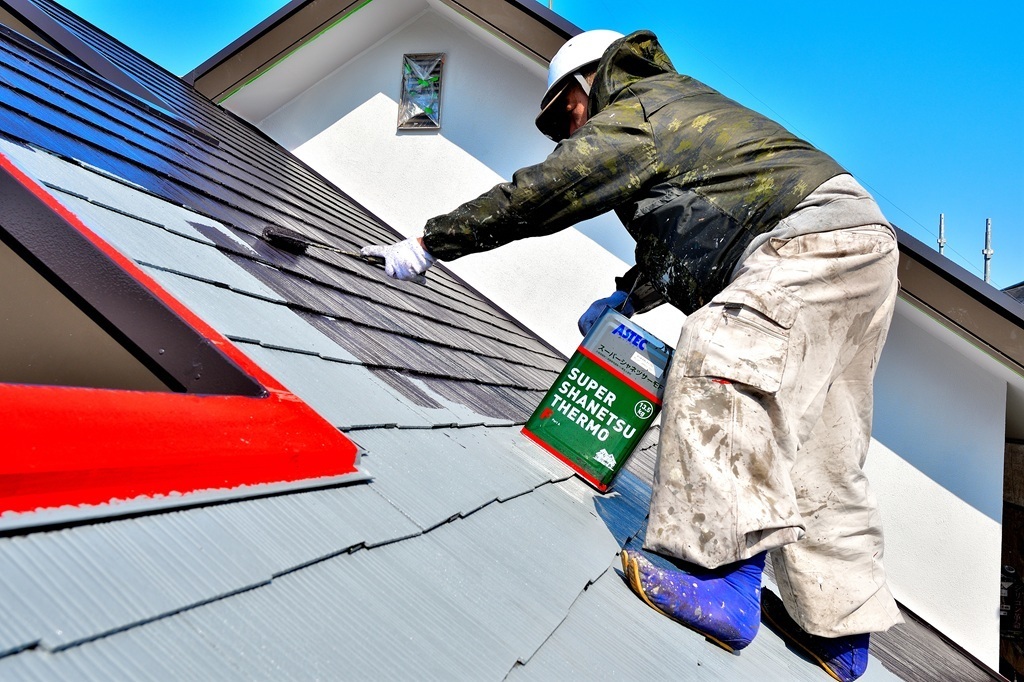 神戸市東灘区で屋根塗装