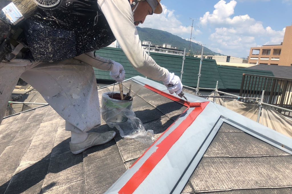 神戸市東灘区で屋根塗装